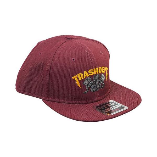 TRASHDEPT ヘッドギア オリジナルキャップ（バーガンディー） トラッシュデポ