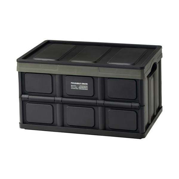 【メーカー直送】Azumaya 野外アイテム LFS-39GR フォルダブル クレート（グレー） 東...