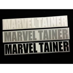 正規品／72JAM ヘルメット関連グッズ ヘルメットカッティングシートデカール「MARVEL TAINER」 カラー：シルバー 72ジャムジェット …｜st-ride