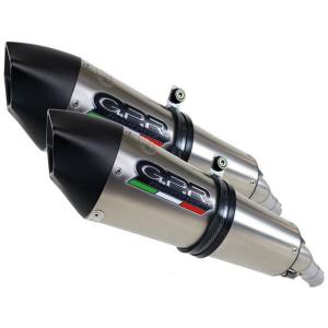 G.P.R. LC4 640 マフラー本体 Original For Ktm Lc4 640 2005/06 Pair Homologated スリ…