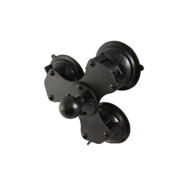 RAM MOUNTS 電子機器類 トリプルサクションベース 1.5インチボール ラムマウント