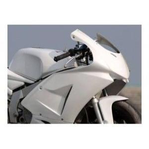 Saitaniya Factory カウル・エアロ ハーフカウル 白ゲル レース 才谷屋ファクトリー