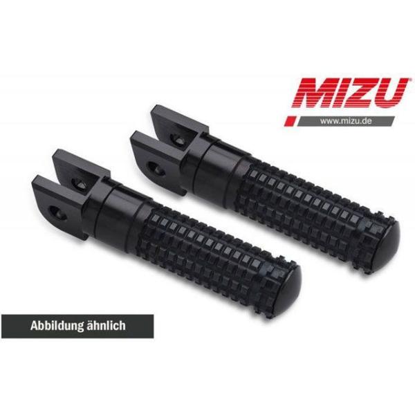 MIZU ステップ レーシングフットペグ ABE認可品 ブラック/ブラック ｜ 409SS11100...