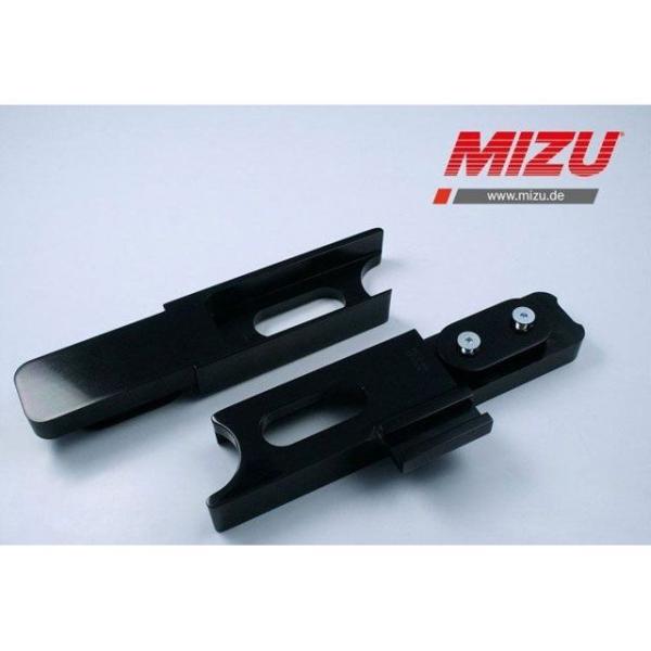 MIZU GSX-R 1000 その他サスペンションパーツ スイングアームエクステンション ブラック...