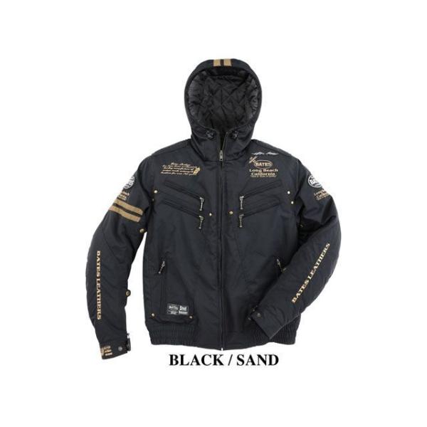 BATES カジュアルウェア 2023-2024秋冬モデル SA-N2354 ナイロンパーカー（ブラ...