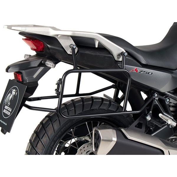 HEPCO＆BECKER XL750 Transalp キャリア・サポート サイドケースホルダー（ブ...