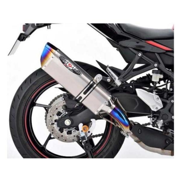 BEET ZX-25R マフラー本体 NASSERT Evolution TypeII スリップオン...