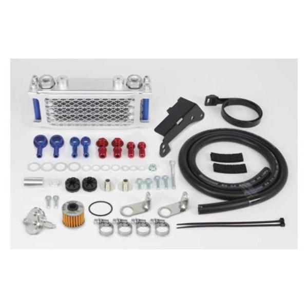 SP TAKEGAWA モンキー125 オイルクーラー コンパクトクールキット（4フィン/ラバーホー...