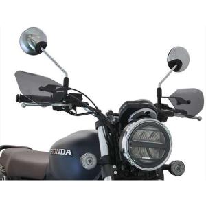 正規品／AF GB350 GB350S ハンドル周辺パーツ ナックルバイザー（スモーク） 旭風防 バイク｜st-ride