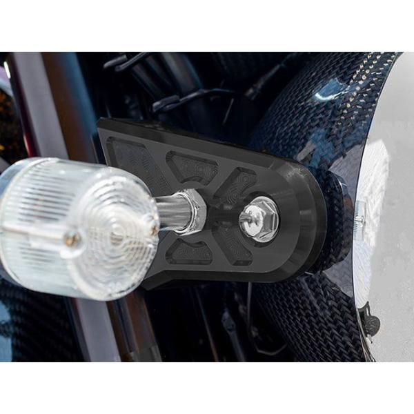 ARCHI Z900RS ヘッドライト・バルブ ハニカムライトステーカバー（汎用ウインカー対応） カ...