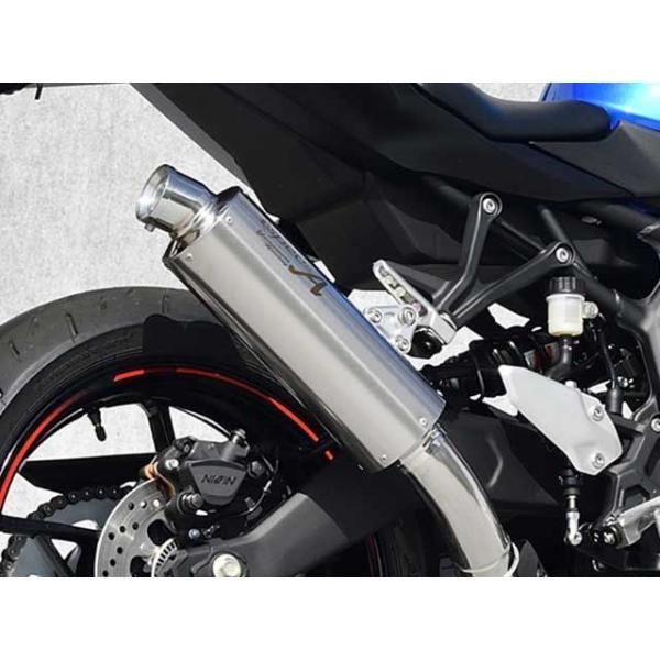 YAMAMOTO RACING ZX-4R マフラー本体 ZX-4R SLIP-ON DOWN チタ...