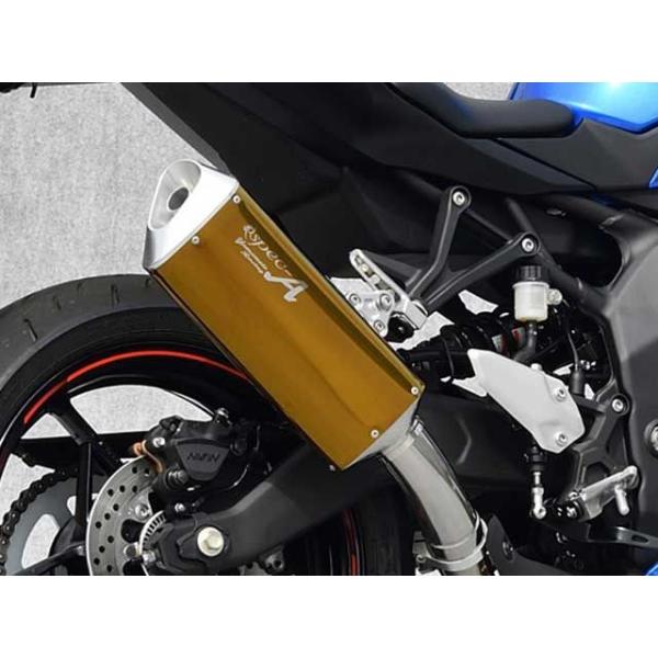 YAMAMOTO RACING ZX-4R マフラー本体 ZX-4R SLIP-ON DOWN TY...