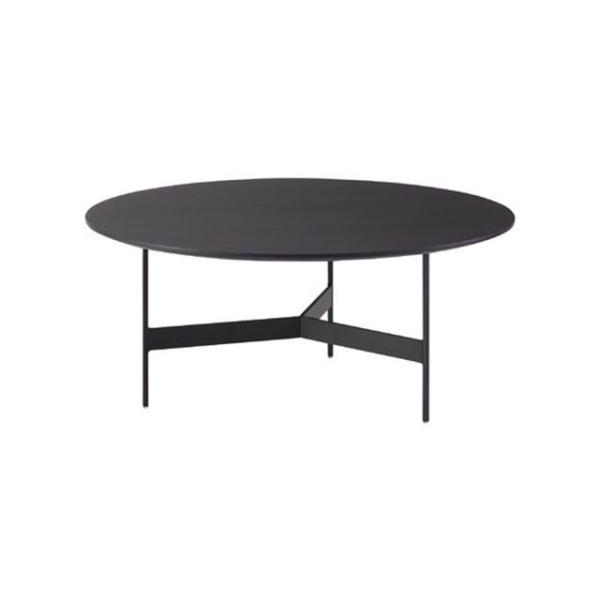 【メーカー直送】Azumaya 家具・インテリア HIT-233BK ラウンドテーブル（ブラック） ...