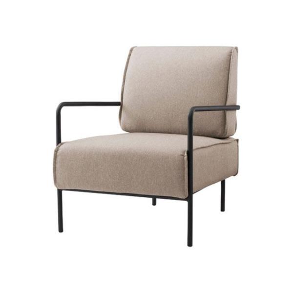 【メーカー直送】Azumaya キッチン用品 MYS-401BE ラウンジチェア（ベージュ） 東谷