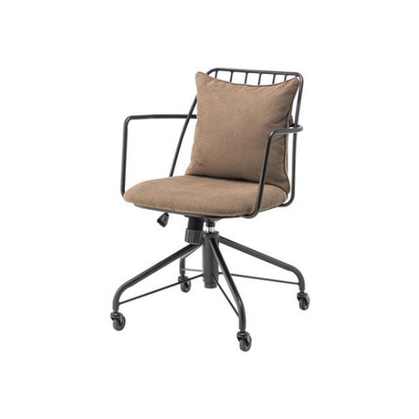 【メーカー直送】Azumaya キッチン用品 PC-81BE デスクチェア（ベージュ） 東谷