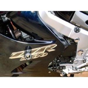 R&amp;G ZZR1100 ZZR1200 スライダー類 クラッシュプロテクター カラー ブラック アー...