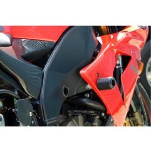 R&amp;G ZX-10R スライダー類 クラッシュプロテクター カラー ホワイト アールアンドジー
