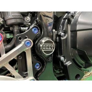 正規品／BEET Z900RS ドレスアップ・カバー スイングアームピポットプラグ BEET（ブラック） ビートジャパン バイク｜st-ride