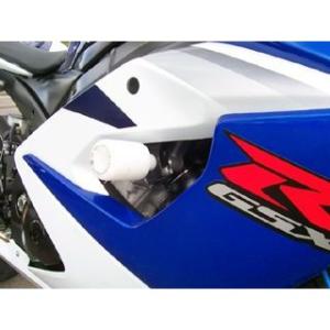 R&amp;G GSX-R1000 スライダー類 クラッシュプロテクター カラー ホワイト アールアンドジー