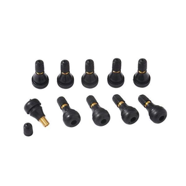 PLOT 汎用 エアバルブ関連パーツ チューブレスエアバルブ ストレート/ショート 直型10個SET...