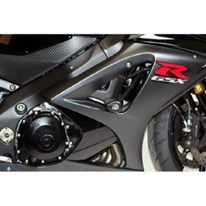 正規品／R&G GSX-R1000 スライダー類 クラッシュプロテクター カラー：ホワイト アールアンドジー バイク｜st-ride