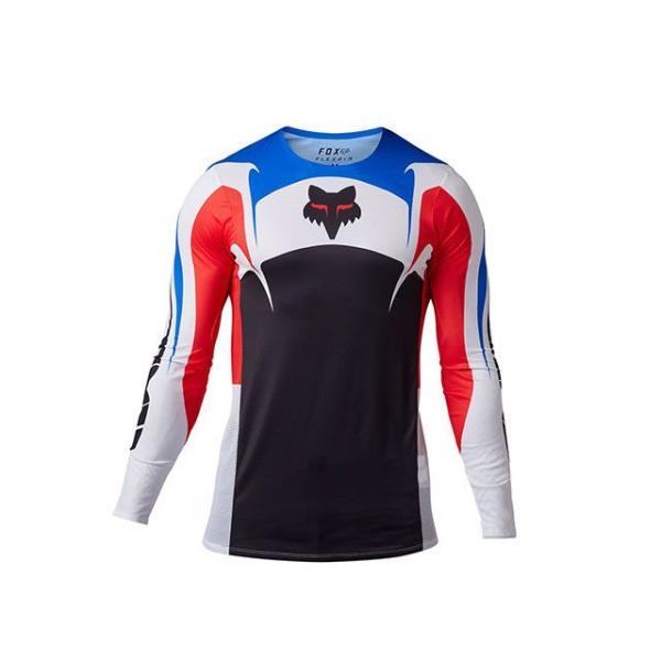 FOX モトクロス用品 フレックスエアー ジャージ ユニティ リミテッドエディション（ホワイト/レッ...