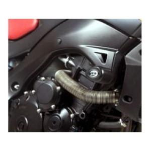 R&amp;G GSR400 GSR600 スライダー類 エアロクラッシュプロテクター（ブラック） アールア...