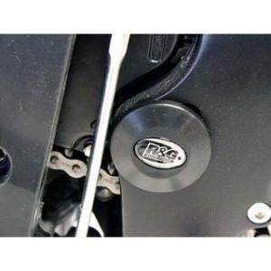 正規品／R&G GSX-R1000 メインフレーム フレームインサート（ブラック/左サイド側） アールアンドジー バイク｜st-ride