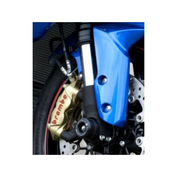 R&amp;G GSX-R1000 その他サスペンションパーツ フォークプロテクター（ブラック） アールアン...