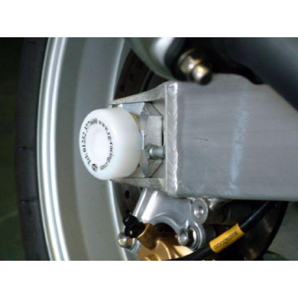 R&amp;G その他サスペンションパーツ スイングアームプロテクター カラー ホワイト アールアンドジー