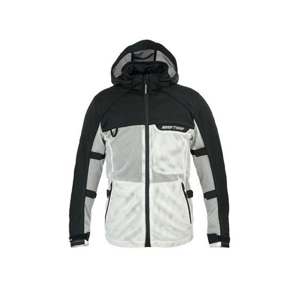 Rough&amp;Road カジュアルウェア RR7352 ダイレクトエアメッシュパーカーFP（ブラック/...