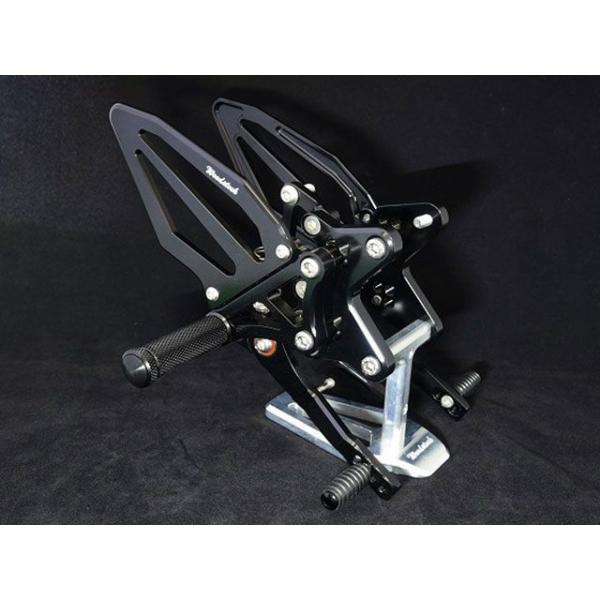 WOODSTOCK バックステップ関連パーツ ZX-4R/4RRバックステップ 可倒式ペダル STD...