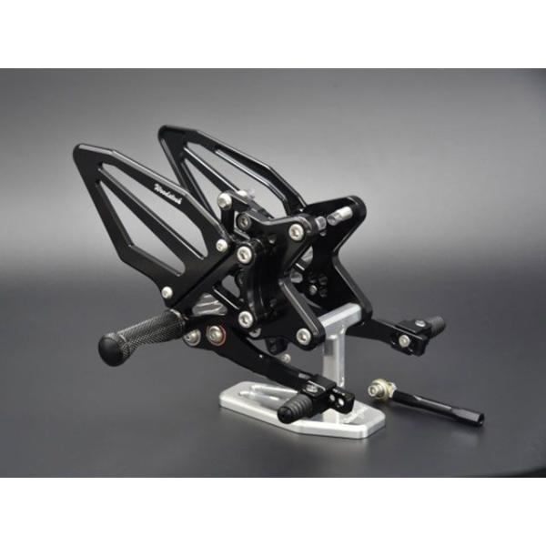 WOODSTOCK バックステップ関連パーツ ZX-4R/4RRバックステップ 可倒式ペダル ハイグ...