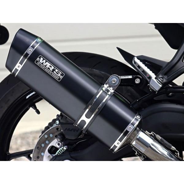 WR’S ZX-4R SE/ZX-4RR マフラー本体 JMCA スリップオン SS-OVAL F-...