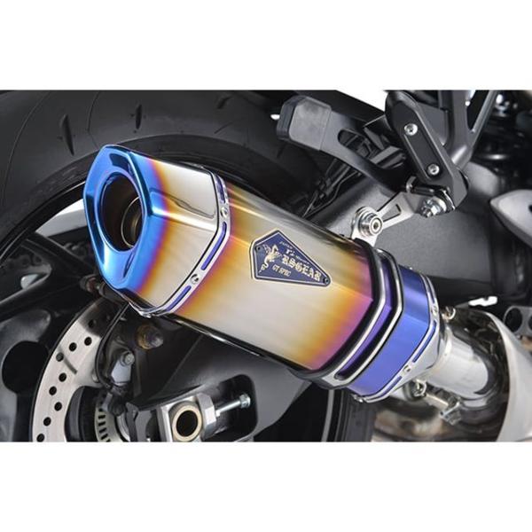 R’s GEAR GSX-S1000GT マフラー本体 GTスペックSlipOn（チタンドラッグブル...