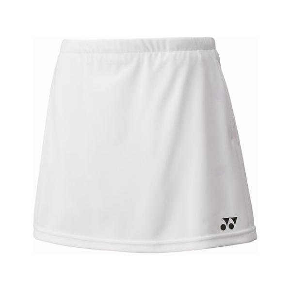 YONEX アウトドア用ウェア 26170J ジュニアスカート/インナースパッツ付（ホワイト） サイ...