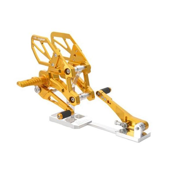 R’s GEAR CB650R CBR650R バックステップ関連パーツ ライディングステップ（オレ...