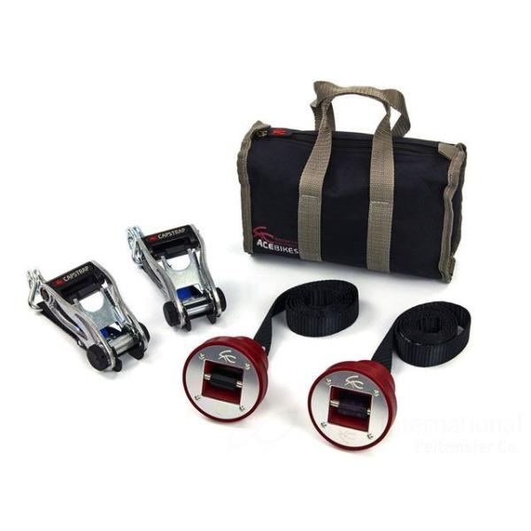 Wunderlich 輸送用品 後輪固定ベルト 「ラッシングシステム」 for BMW リアハブ ワ...