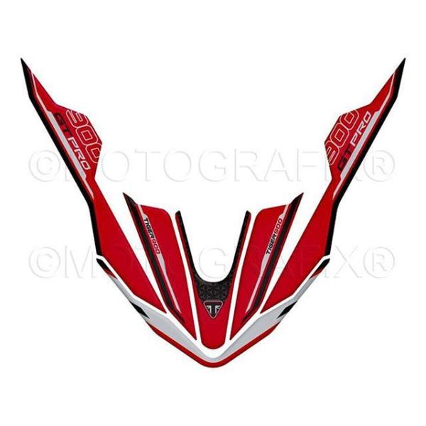 MOTOGRAFIX Tiger900 GT Pro ドレスアップ・カバー ボディパッド Beak ...