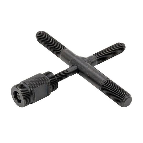 PLOT メンテナンスグッズ フライホイールプーラー 十字型 ノーマルフライホイール取り外し用（ブラ...