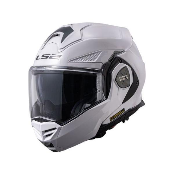 LS2 HELMETS システムヘルメット（フリップアップ） ADVANT-X F（ホワイト） サイ...