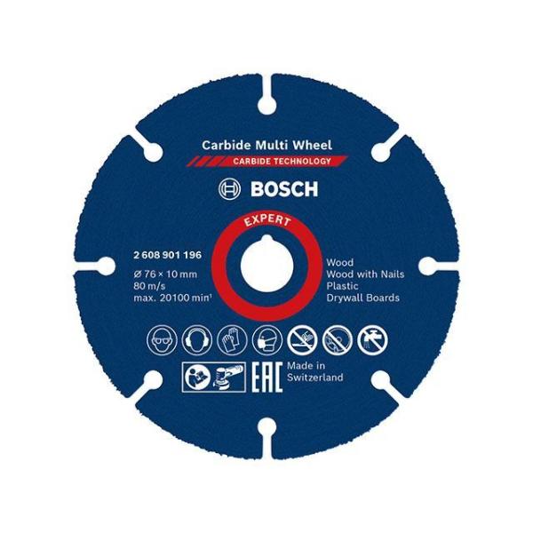 BOSCH 電動工具 2608901196 EXPERT カーバイドマルチホイール 76mm ボッシ...
