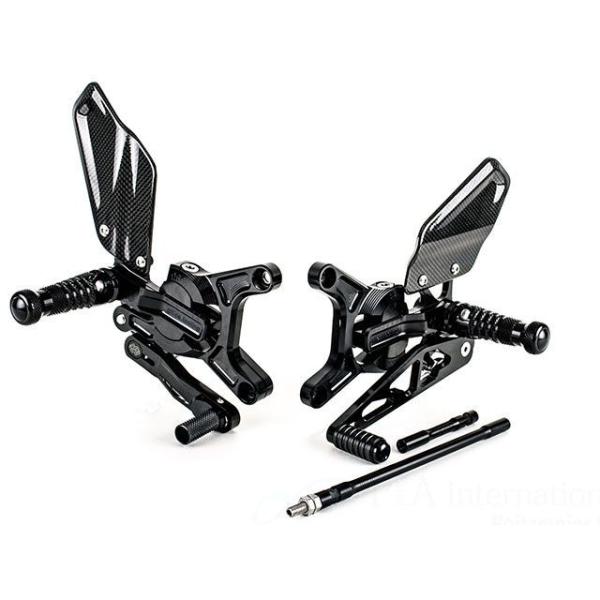 GILLES TOOLING ZX-6R 636 バックステップ関連パーツ アジャスタブル バックス...