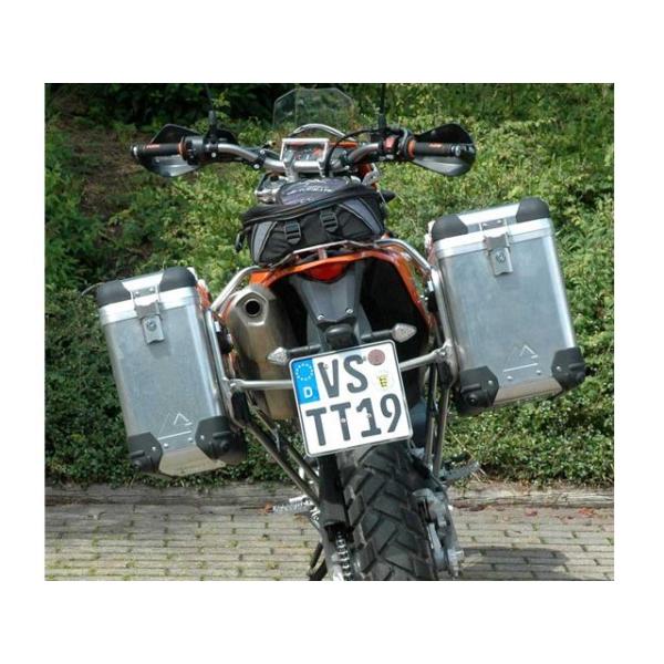TOURATECH ツーリング用バッグ ZEGA-PROパニアシステム 31＋38L KTM690エ...
