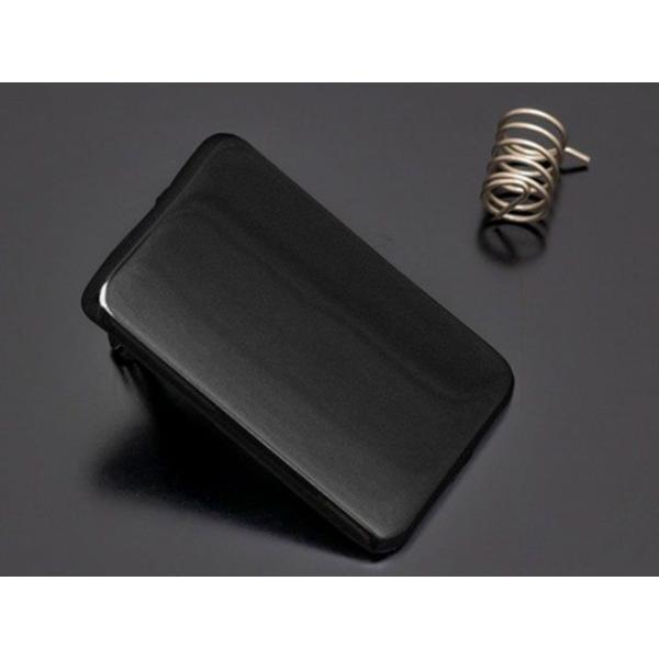 PMC Z1R その他外装関連パーツ シートロックカバー バネ付（ブラッククローム） ピーエムシー