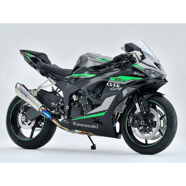 OVER RACING Ninja ZX-6R マフラー本体 TT-Formula RS＋PRO レ...