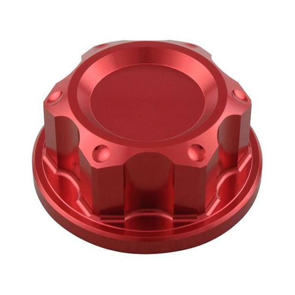 SHIFTUP トップブリッジ関連パーツ ビレットステムナット Type2（レッド） シフトアップ