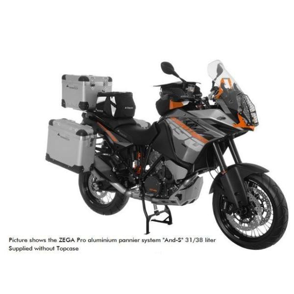 TOURATECH ツーリング用バッグ ZEGA-PRO アルミニウムパニアシステム 31＋38L ...