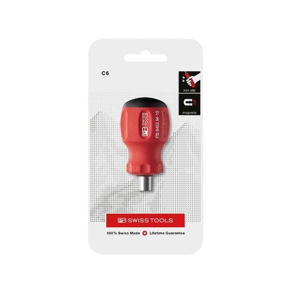 PBSWISSTOOLS ハンドツール 8452.M10CN スイスグリップタイプ スタビードライバ...