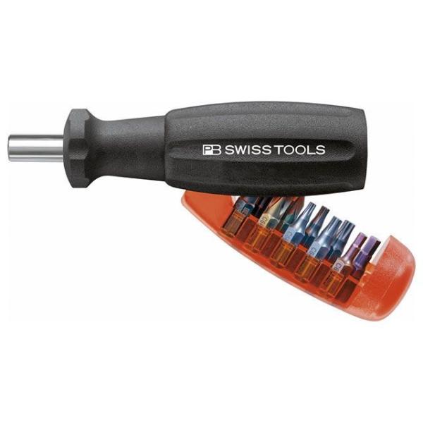 PBSWISSTOOLS ハンドツール 6510.2 10本組 インサイダー1/4ビットC6シリーズ...